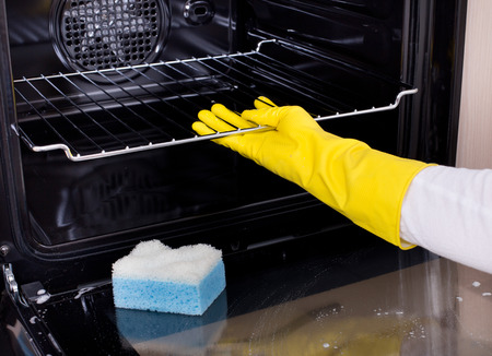 how to clean an oven rack